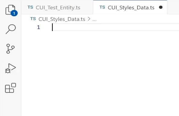 Image shows a script with all of the defaults deleted